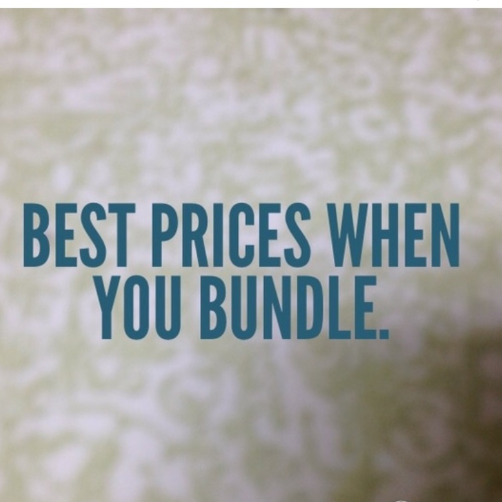 I accept bundles and reasonable offers, bring ‘em on!